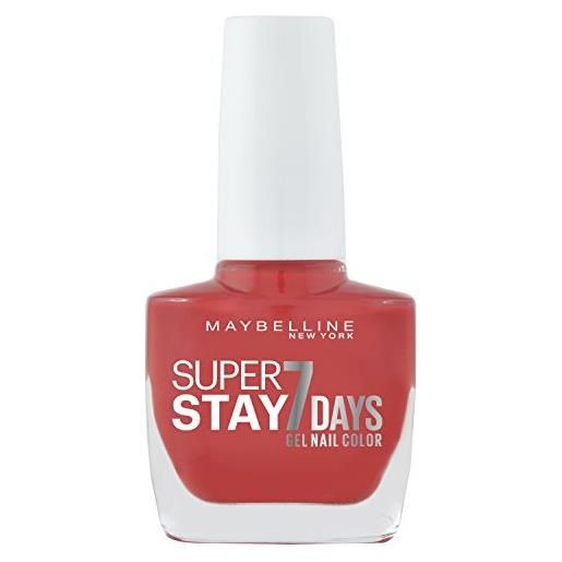 Maybelline new york forever strong finish nail polish 08 red passione