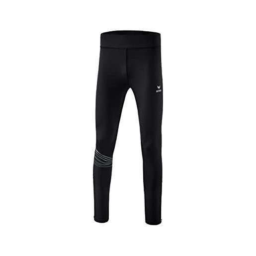 Erima leggings corsa lungo, nero, 140 unisex-bambini