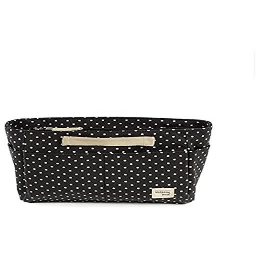 Walking Mum. Emily, beauty case per bambini, borsa organizer piccola per accessori per la toelettatura e l'igiene del bambino, pratica e comoda da trasportare, colore nero, dimensioni 26 x 16 x 12 cm. 