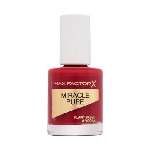 Max Factor miracle pure smalto per unghie curativo 12 ml tonalità 305 scarlet poppy