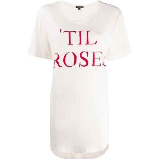 Ann Demeulemeester t-shirt rose - rosa