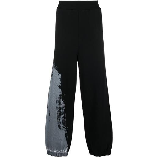 A-COLD-WALL* pantaloni sportivi con stampa - nero