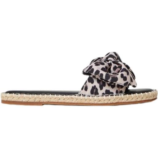 TWINSET sandali slide con fiocco