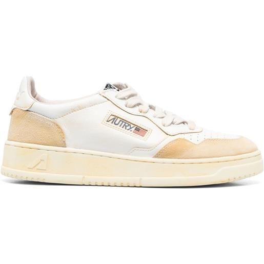 Autry sneakers con dettaglio a contrasto - bianco