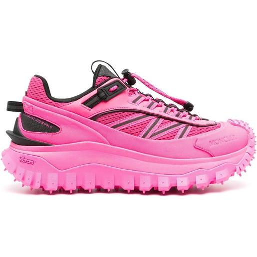 Moncler Grenoble sneakers chunky con inserti - rosa