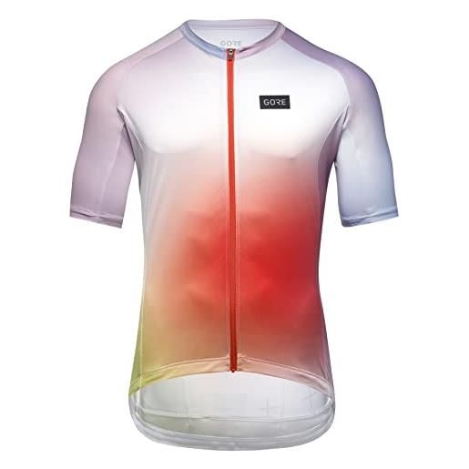 GORE WEAR maglia traspirante da ciclismo da uomo, cloud, rapida evaporazione dell'umidità, con tasche, maglia a maniche corte da ciclismo