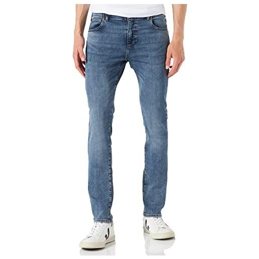Lee skinny fit xm jeans, bruiser, w40 / l34 uomini