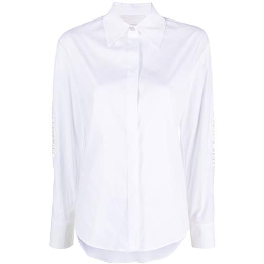 Genny camicia con maniche lunghe - bianco