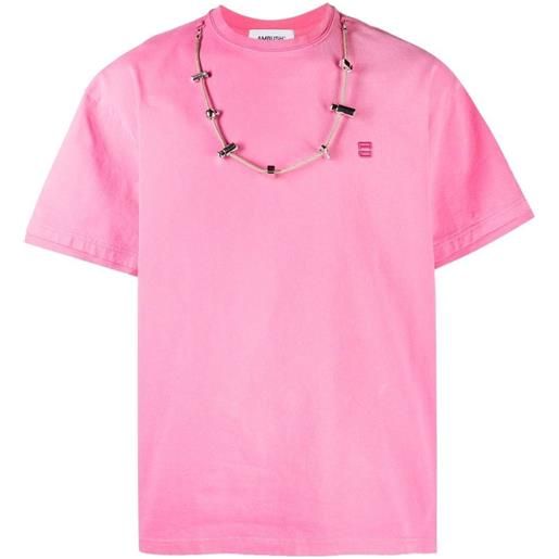 AMBUSH t-shirt stoppers - rosa