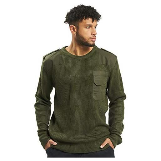 Brandit Brandit bw pullover, maglione uomo, verde (olive), 4xl 62