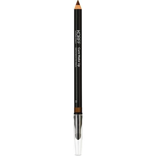 KORFF Srl korff make up - matita occhi professionale in legno colore 03 brun 1,1g