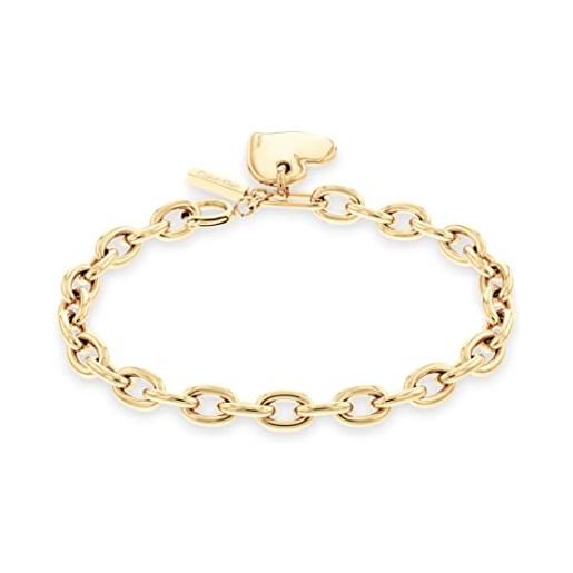 Calvin Klein braccialetto a catena da donna collezione alluring oro giallo - 35000297