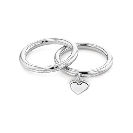 Calvin Klein anello da donna collezione alluring di acciaio inossidabile - 35000328d