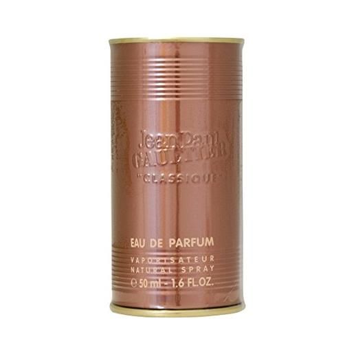 Jean paul gaultier classique - eau de parfum spray per voi, 50 ml, confezione da 1 (1 x 50 ml)