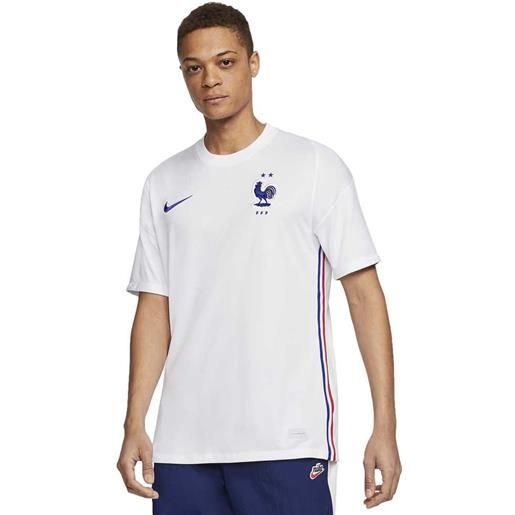 Nike france away stadium 2020 t-shirt bianco m