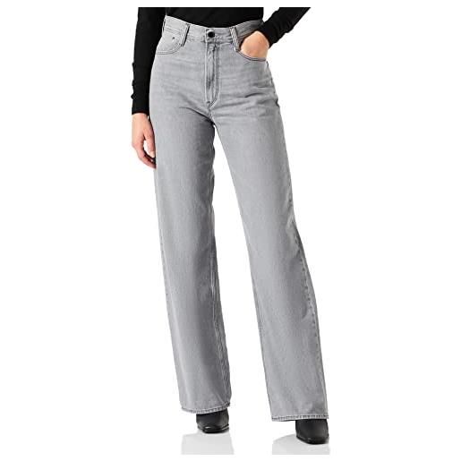 G-STAR RAW women's stray ultra high loose jeans, grigio (faded grey limestone d22068-d109-d126), 26w / 30l
