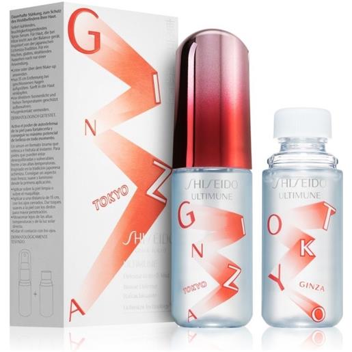 Shiseido ultimune defense refresh mist - spray idratante 2x30 ml