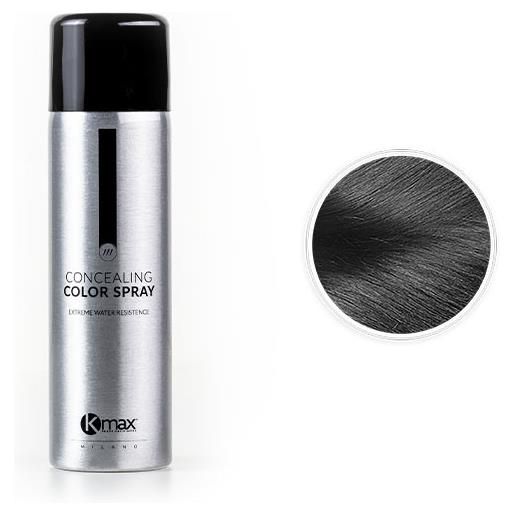 Kmax concealing color spray - 200ml - grigio scuro