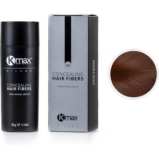 Kmax concealing hair fibers - economy (32g) - castano bruno / auburn