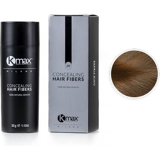 Kmax concealing hair fibers - economy (32g) - castano chiaro / light brown