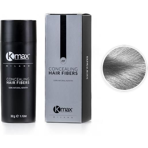 Kmax concealing hair fibers - economy (32g) - grigio chiaro / light grey