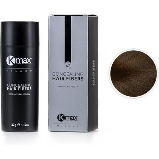 Kmax concealing hair fibers - economy (32g) - castano medio / medium brown