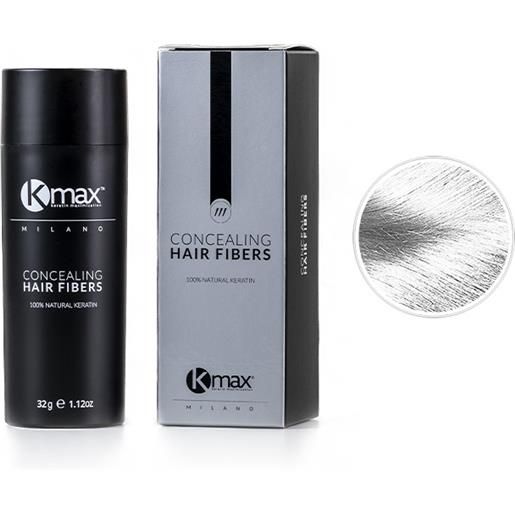 Kmax concealing hair fibers - economy (32g) - bianco / white