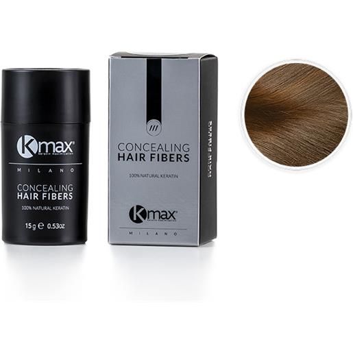 Kmax concealing hair fibers - regular (15g) - castano chiaro / light brown
