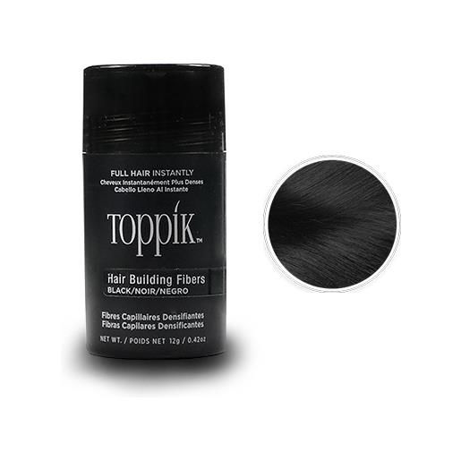 Toppik microfibre di cheratina - hair building fibers - 12 g - nero / black