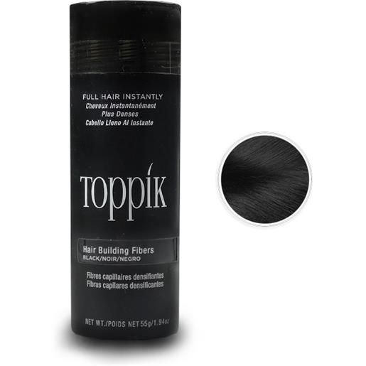 Toppik microfibre di cheratina - hair building fibers - 55 g - nero / black