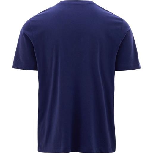 T-shirt maglia maglietta uomo kappa banda 222 blu logo ediz. Cotone jersey 341b2xw-xbu