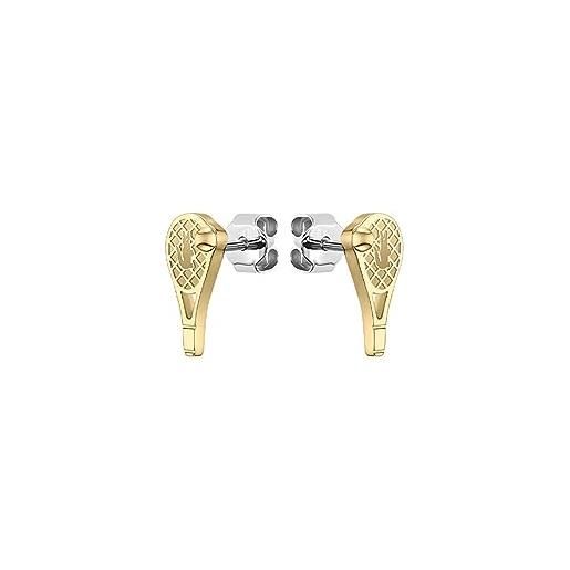 Lacoste orecchini a perno da donna collezione winna con un cristallo - 2040040