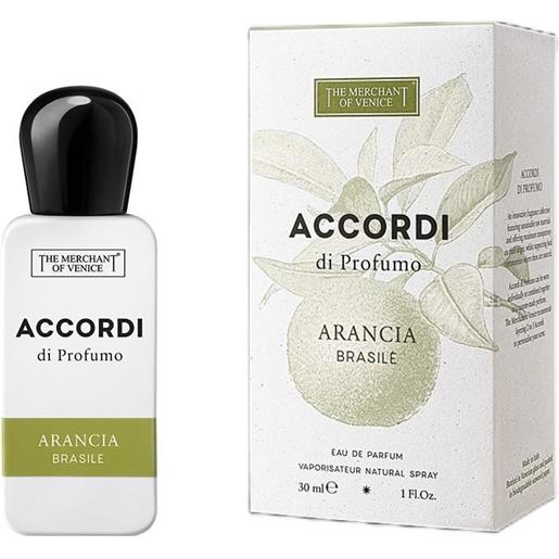 The merchant of venice accordi di profumo arancia brasile eau de parfum 30ml