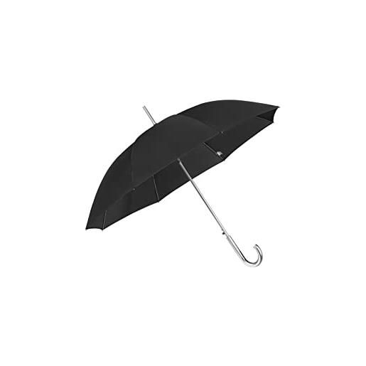 Samsonite alu drop s - stick lady auto open ombrello, 87 cm, nero (nero), nero (black), ombrelli