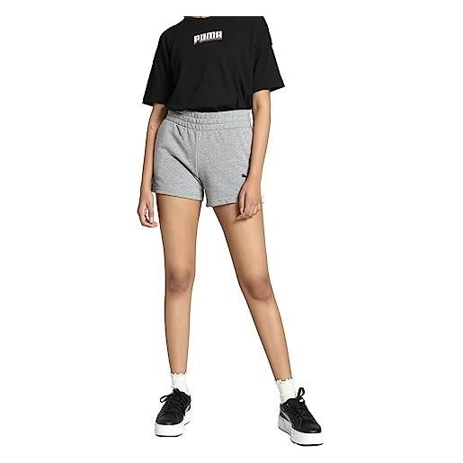 PUMA pumhb|#puma teamgoal 23 casuals shorts w pantaloncini, donna, medium gray heather, xxl
