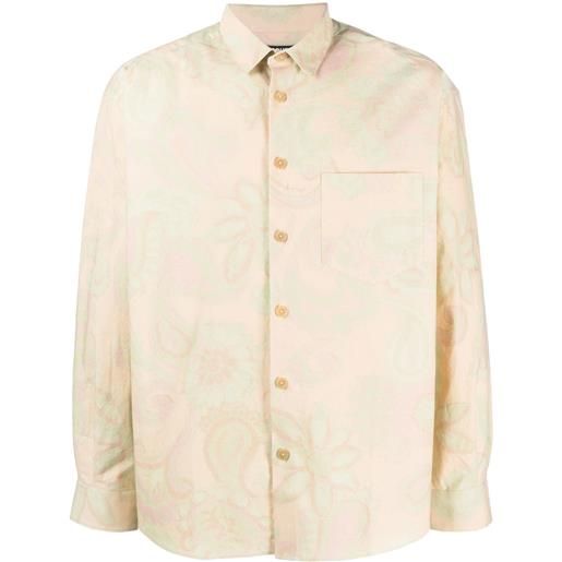 Jacquemus camicia con stampa paisley - verde