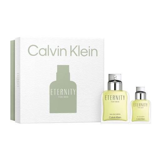 Calvin Klein eternity cofanetti eau de toilette 100 ml + eau de toilette 30 ml per uomo