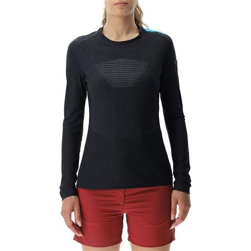 Uyn crossover long sleeve base layer nero m donna