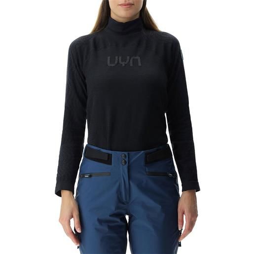 Uyn nival 2nd long sleeve base layer nero xs donna