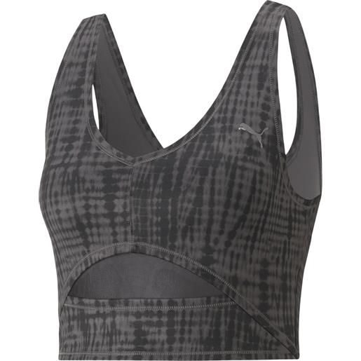 PUMA studio aop crop top sportivo donna