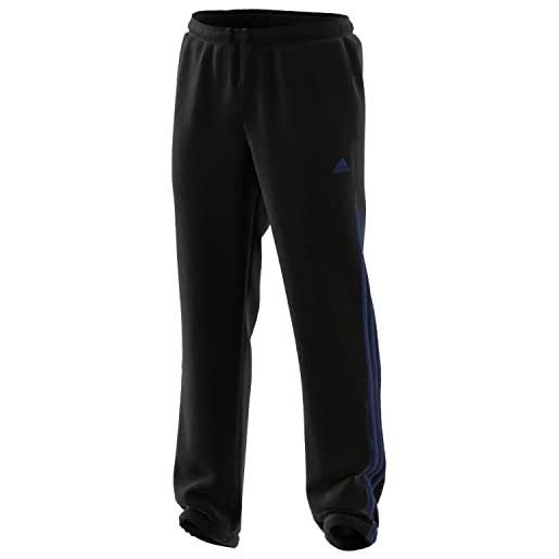 adidas samson pant 4.0, pantaloni sportivi uomo, black/collegiate royal, xs