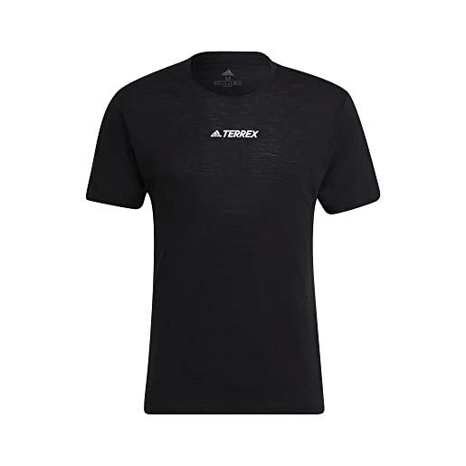 adidas agr pro wl t, t-shirt uomo, black, xl
