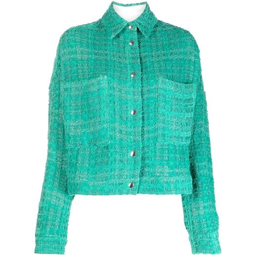 IRO giacca chunky - verde
