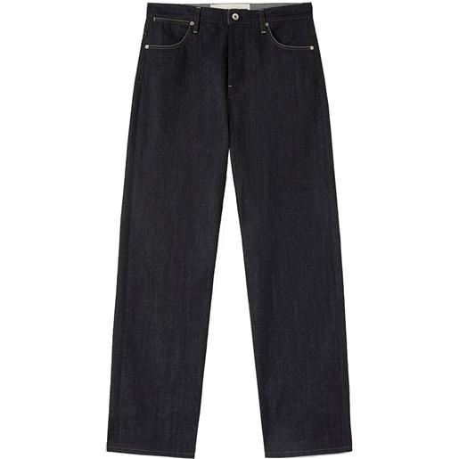 Jil Sander jeans taglio comodo con 5 tasche - grigio
