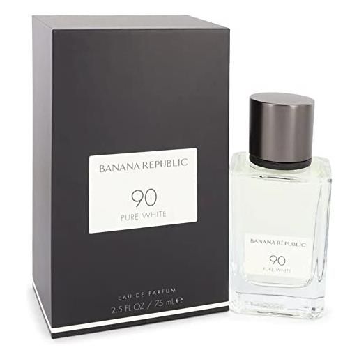 Banana republic 90 pure white eau de parfum donna, 75 ml