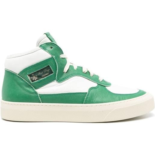 RHUDE sneakers alte - verde