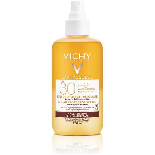 Vichy capital soleil acqua solare protettiva abbronzatura intensa spf30 200 ml