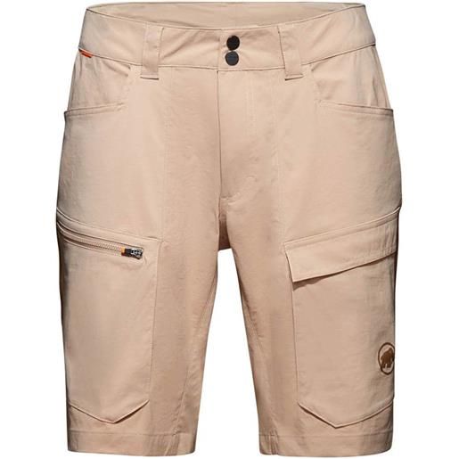 Mammut zinal hybrid shorts beige 46 uomo
