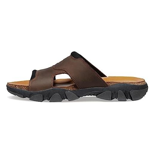 KEEN daytona 2 slide, sandali a ciabatta uomo, black/black, 43 eu