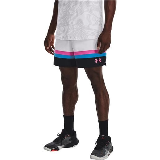 UNDER ARMOUR baseline woven short shorts basket uomo